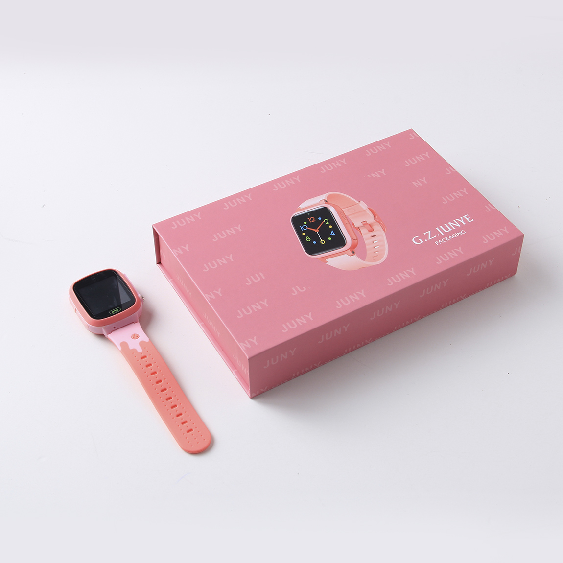 為什么這個兒童手表禮盒不用專色印刷？